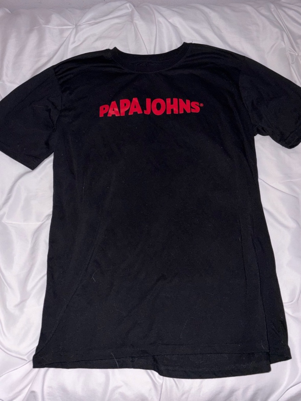 Black Papa John’s Tee - Men's Casual Shirt